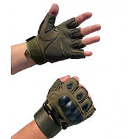 Тактичні рукавиці штурмові без пальців