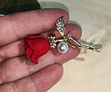 Брошка "Ала троянда" від студії LadyStyle.Biz, фото 3