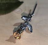 Брошка "золота троянда" від студії LadyStyle.Biz, фото 2