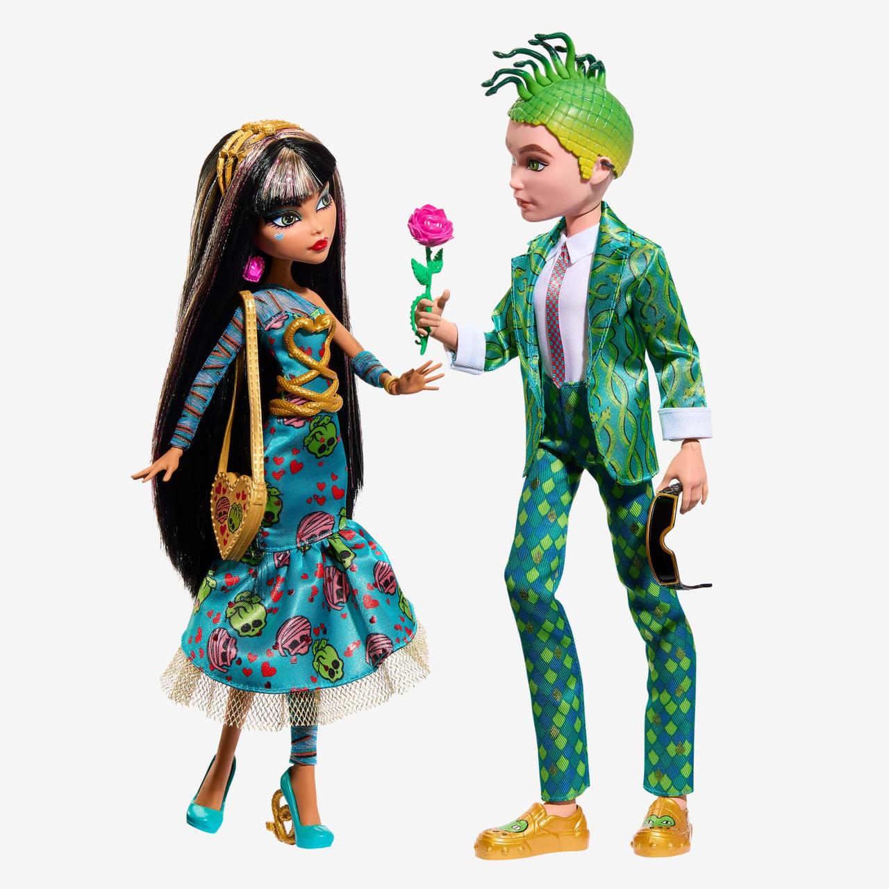Набір ляльок Монстер Хай Клео і Д'юс День Святого Валентина