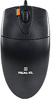 Мышь REAL-EL RM-220 Black (EL123200026)