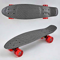 Скейт Пенни борд S 00171 Best Board, длина 60 см колеса PU, d 6см, светятся