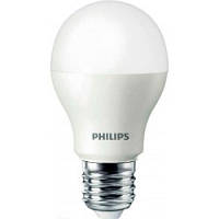 Світлодіодна лампочка PHILIPS LEDBulb E27 8W яскравість 60W, 806Лм,220V Нейт.Біл. 4000K Мат.н/Дим.