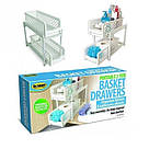 Органайзер Portable 2 Tier Basket Drawers, фото 4