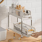Органайзер Portable 2 Tier Basket Drawers, фото 8