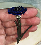 Брошь "Василек" от студии LadyStyle.Biz, фото 2