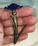 Брошь "Василек" от студии LadyStyle.Biz, фото 7