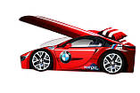 Ліжко-машинка 70*150 Эліт ELIT E-1 BMW Червоний, фото 4
