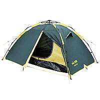 Палатка с автоматическим каркасом трехместная туристическая Tramp Quick 3 (v2) UTRT-097