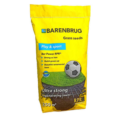 Насіння газону Bar Power RPR 5 кг. Barenbrug, фото 1