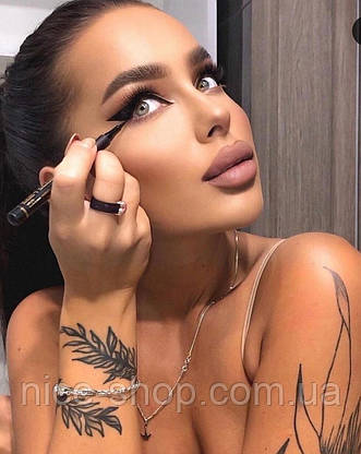 Підводка-маркер для очей Golden Rose чорна, фото 3