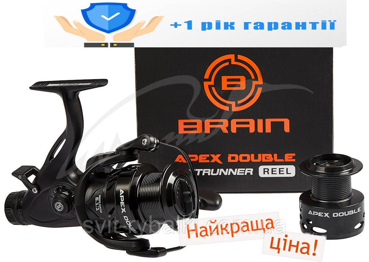 Котушка Brain Apex Double 3000 Screw Handle