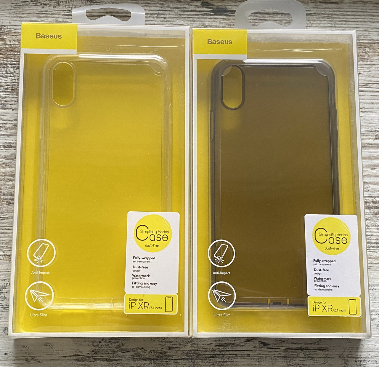 Силіконовий чохол Baseus Simplicity для iPhone XR
