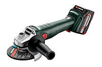 Угловая шлифмашина Metabo W 18 7-125, metaBOX 165 L