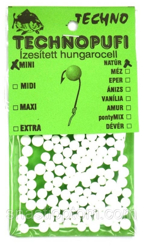 Пінопласт насадковий, Techno Міні, 2-4мм, смак Натурал