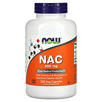 Н-ацетил-цистеин Now Foods (NAC N-Acetyl Cysteine) 250 капсул