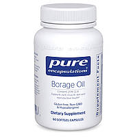 Масло Огуречника Pure Encapsulations (Borage Oil) 60 капсул