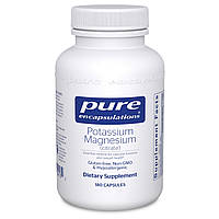 Калий Магний Цитрат Pure Encapsulations (Potassium Magnesium Citrate) 180 капсул