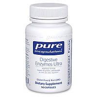 Пищеварительные ферменты Pure Encapsulations (Digestive Enzymes Ultra) 90 капсул