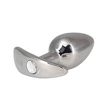 Анальна пробка Pillow Talk Sneaky Luxurious Stainless Steel Anal Plug з кристалом Swarovski, фото 4