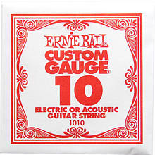 Струна Ernie Ball 1010 Plain Steel .010 (акустика\електро)