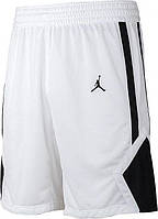 Шорты баскетбольные Nike JORDAN BSK STOCK SHORT TM белые AR4321-106