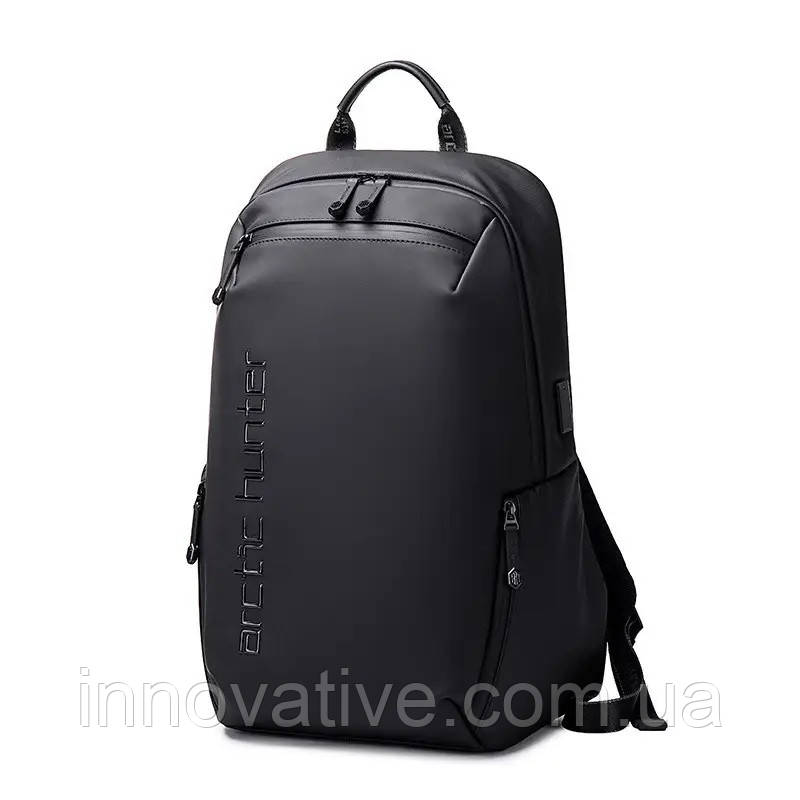 Рюкзак для ноутбука Arctic Hunter B00423 c usb портом (Чорний), фото 1