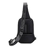 Чоловіча сумка слінг Arctic Hunter XB00126 (Чорний), фото 2