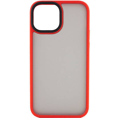TPU+PC чехол Metal Buttons для Apple iPhone 13 mini (5.4") TPU+PC, Червоний