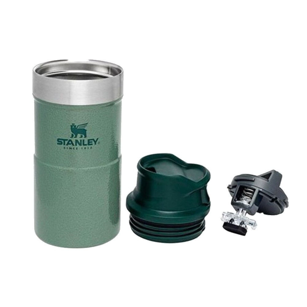 Термокружка Stanley Classic Trigger Action Travel Hammertone Green 250 мл - фото 3 - id-p1814709355