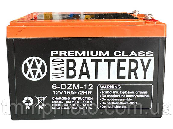 АКБ 12V-30A-BS заливний 205*160*87, фото 1