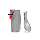 Титанова чашка з кришкою TOMSHOO 450 мл + ложка. Оновлений дизайн, фото 5