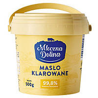 Масло топлене Mleczna Dolina, Maslo KLAROVANE, 99.8% молочного жиру, 500 г