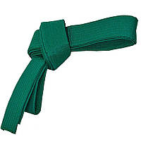 Пояс для кімоно Champion для карате, дзюдо, айкідо, тхеквондо CO-4075 (довжина-260-300см) зелений