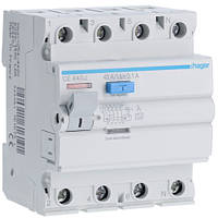 УЗО 40A 100mA 6kA тип A 4 полюси CE440J Hager