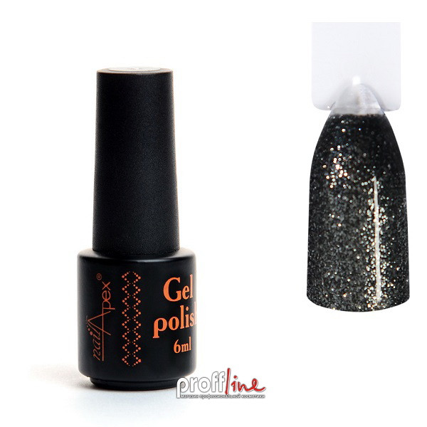 Гель-лак Nail Apex No 258 рідкі юки 6 мл, фото 1