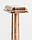 Бритва Т-подібна Henson Shaving 2.0 Copper Aluminum Medium Safety Razor, фото 6