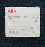 Автоматический выключатель ABB SH203-C40 2CDS213001R0404 3P 40A 6kA