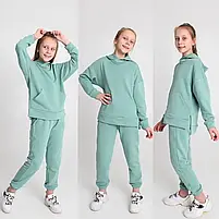 Костюм двійка демісезонний на дівчинку спортивний вік 6-10 років Різні кольори Стильний костюм-двійка, фото 6