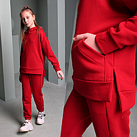 Костюм двійка демісезонний на дівчинку спортивний вік 6-10 років Різні кольори Стильний костюм-двійка, фото 10