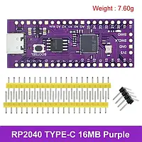 Raspberry Pi Pico Board RP2040 Dual-Core 264KB ARM Low-Power Microcompu Development Board for Arduino