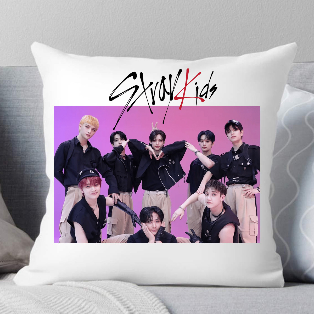 Подушка Stray Kids. Подушка Стрей Кідс, фото 1