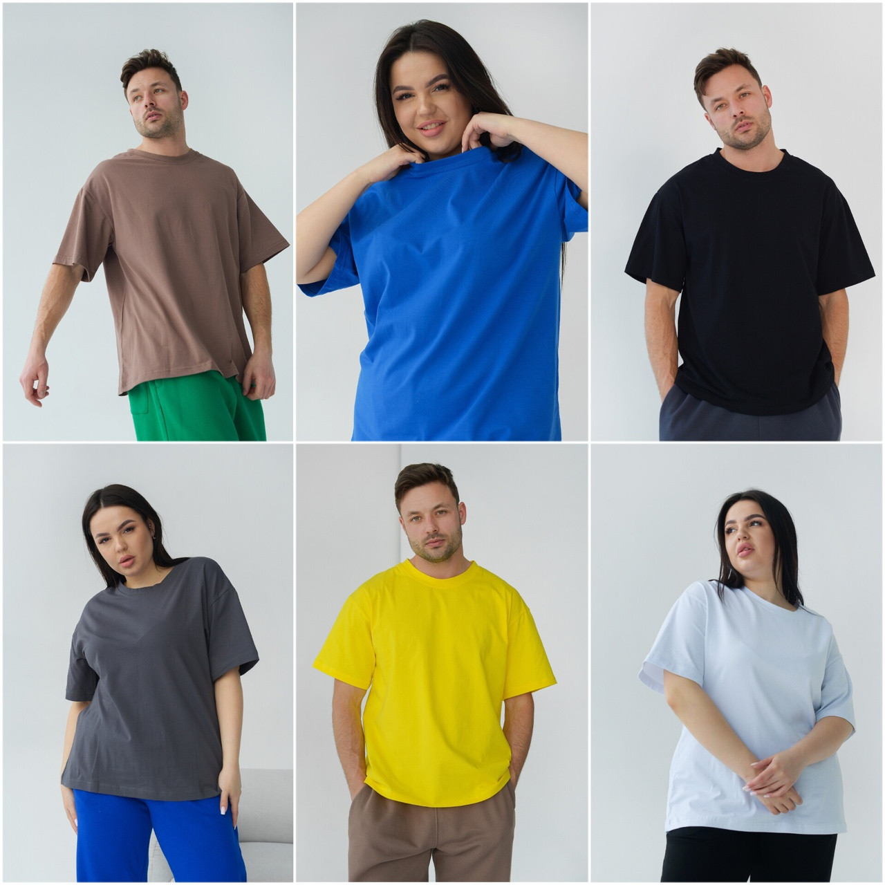 Футболка для дорослих unisex & oversize тканина кулір, 95% бавовни 52-54, 56-58