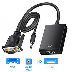 Конвертер VGA на HDMI+AV