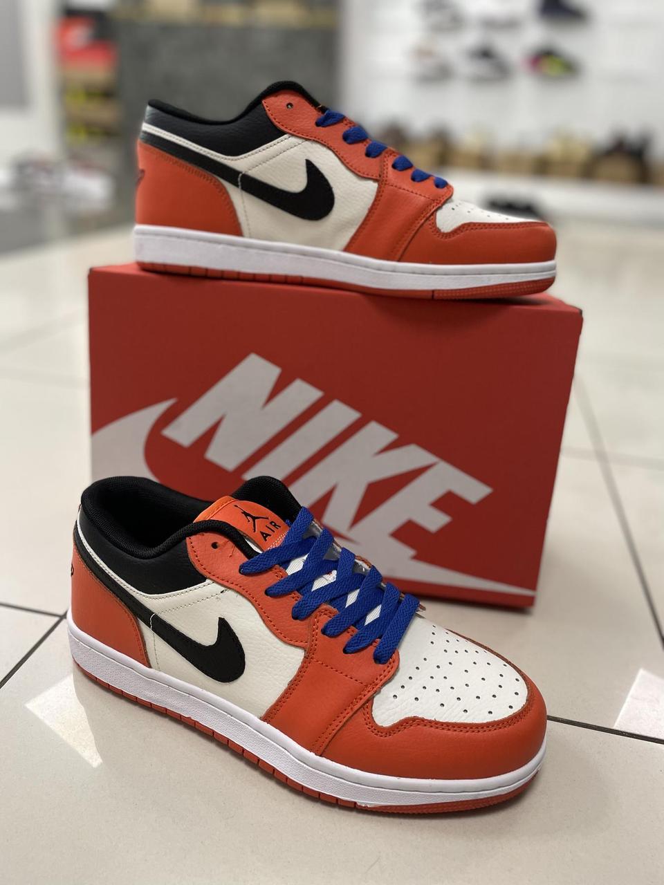 Чоловічі футболки Nike Air Jordan 1 low (orange) ||