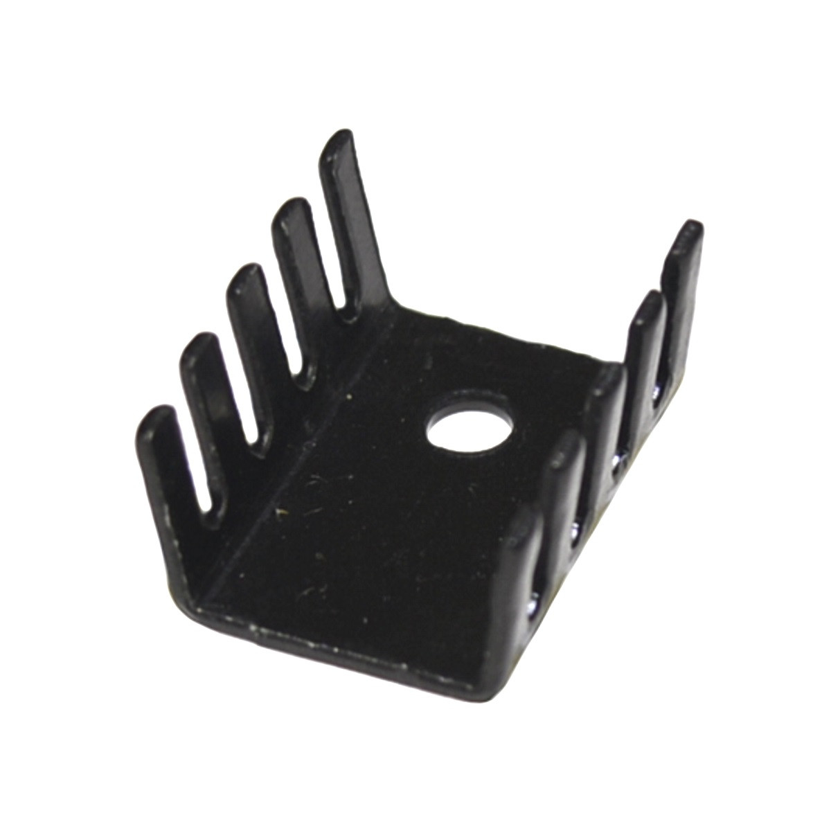 Радіатор HS-S02 TO220 "П-подібний" 19*13*9.5 алюмінієвий, фото 1