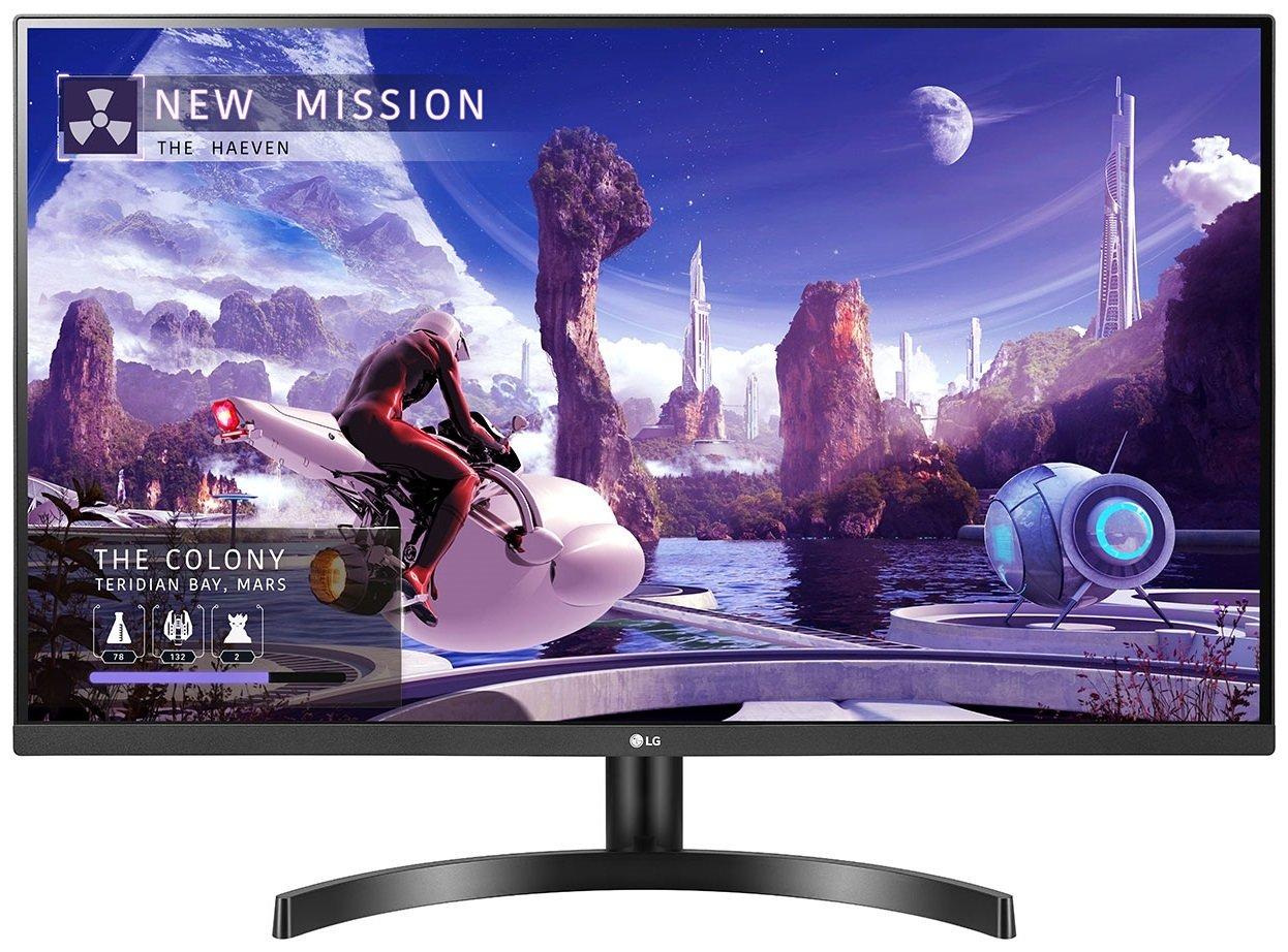 LG Монитор 31.5" 32QN600-B 2xHDMI, DP, Audio, IPS, 2560x1440, 99% sRGB, FreeSync, HDR10, фото 1