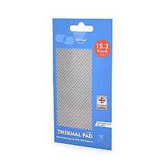DR Силіконова термопрокладка HY-153, 50x50x0.5mm, Gray, >15,3W/m-K, -30° E200°, питома вага -2g/cm3, Blister