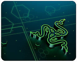 Razer Ігрова поверхня Goliathus Mobile S Black/Green (215x270x1,5мм)