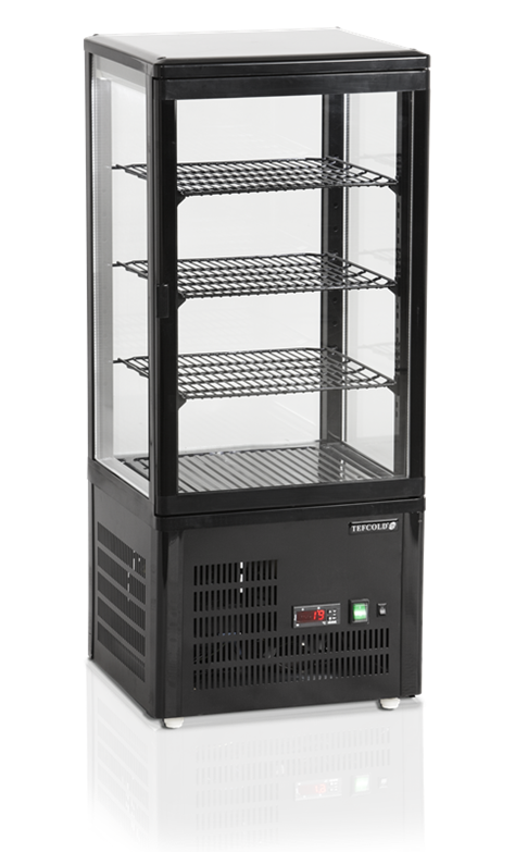 Вітрина холодильна кондитерська Tefcold UPD80-BLACK